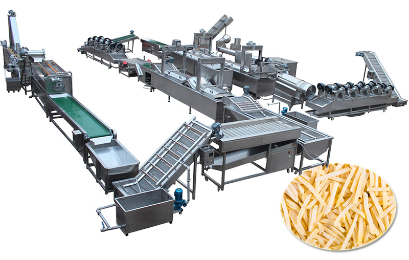 Frozen French Fries Production Line