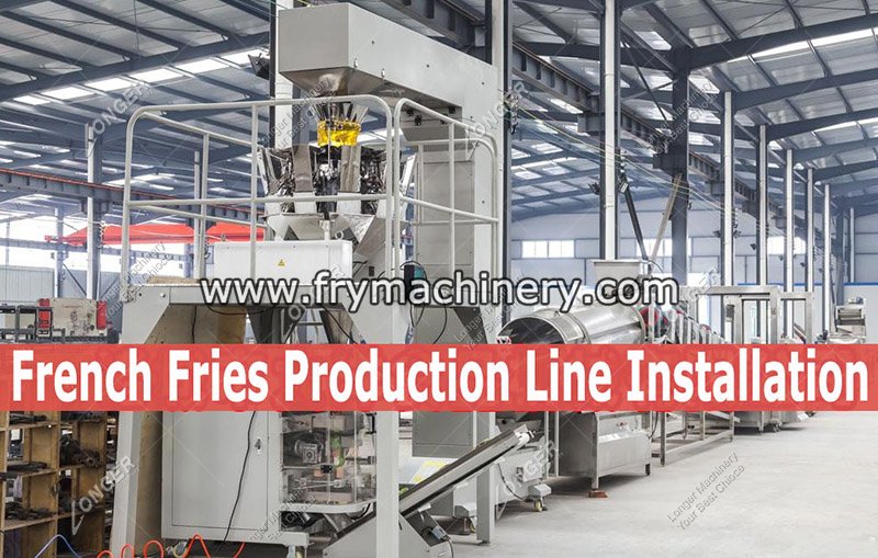 Frozen French Fries Making Machine