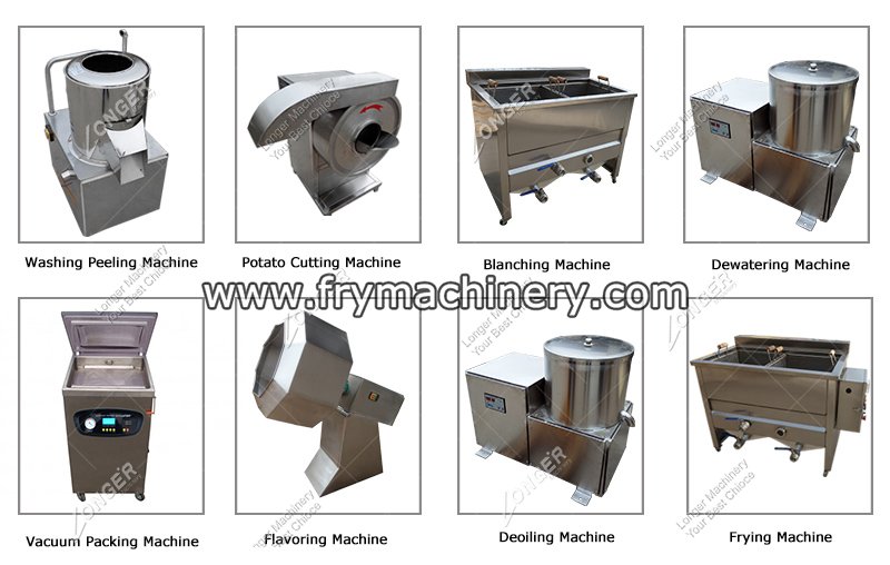 French Fries Processing Machine