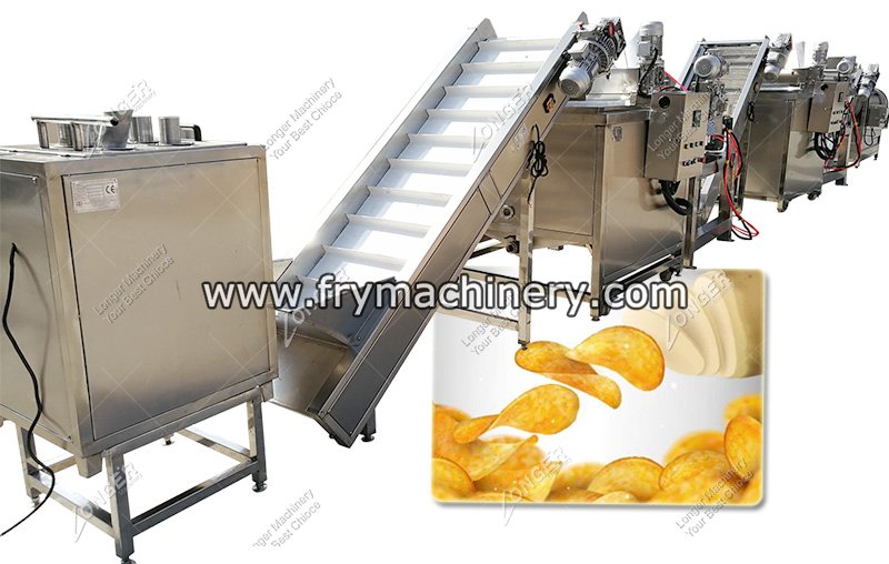 Automatic Potato Chips Making Machine