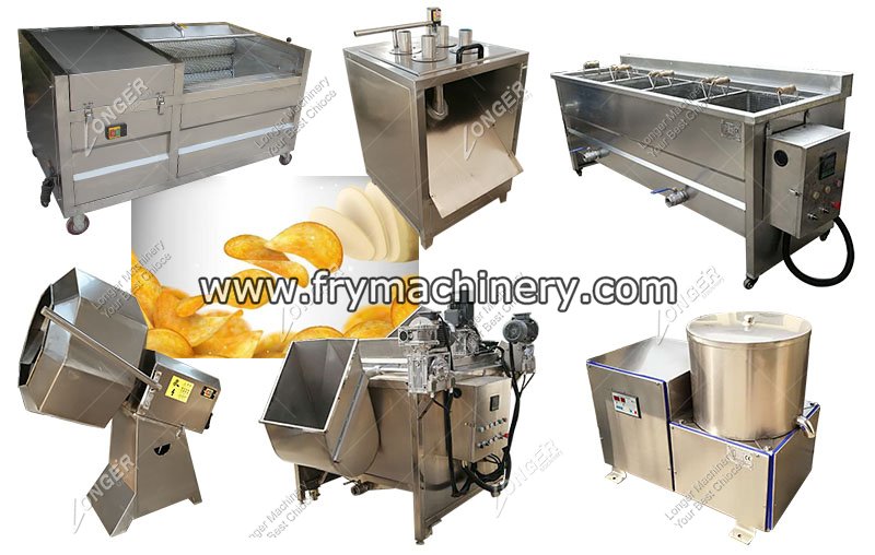 Automatic Potato Chips Making Machine