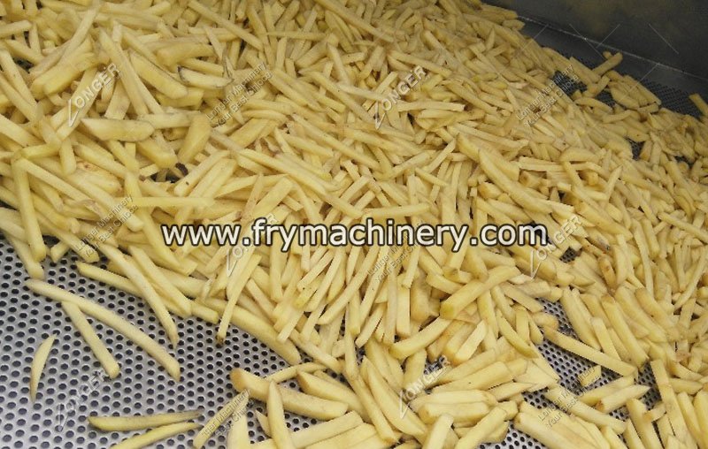 Frozen French Fries Production Process